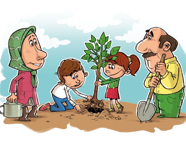 انشا درباره روز درخت کاری و درخت